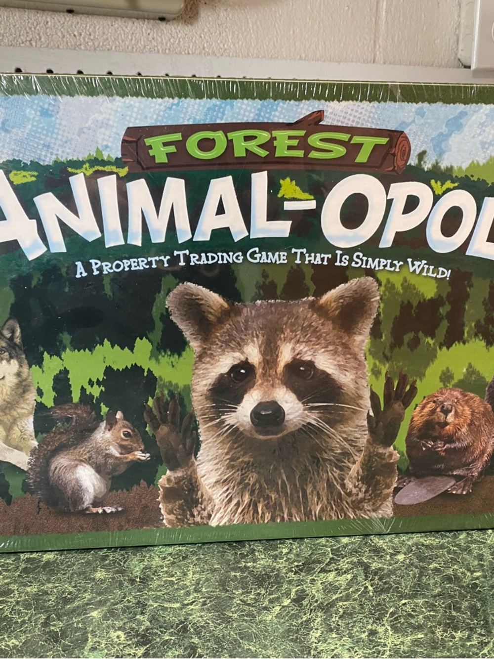 Forest Animal-opoly Board Game - Brand New in Box, Sealed